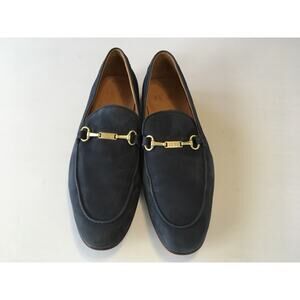 Aldo Gentlemen’s Boutique Mr B’s Navy Blue Suede Loafers Size 12 Men’s